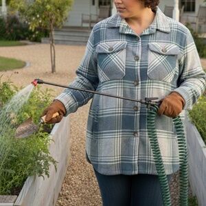 Member's Mark Women's Relaxed Fit Soft Comfort Extra Warm shacket size large